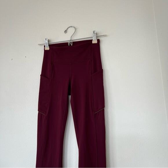 Lululemon Speed Up Tights 28" in Garnet Red - Picture 8 of 10